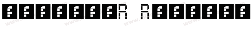 lengmoeR Regular字体转换